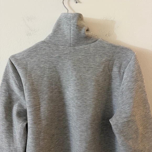 OGL FuzzLuxe Turtleneck Long Sleeve Top Heather Grey large NWT - Picture 16 of 16